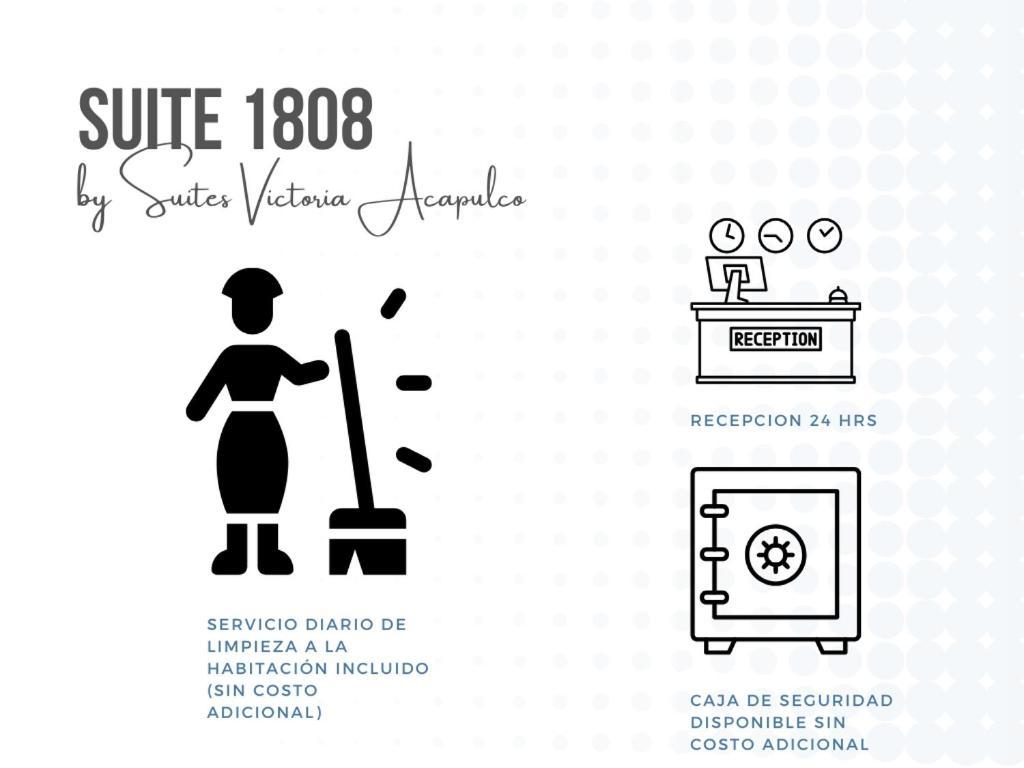 Suite 1808 By Suites Victoria Acapulco Esterno foto